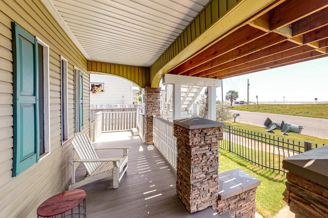 Craftsman On Seawall Galveston Exterior foto